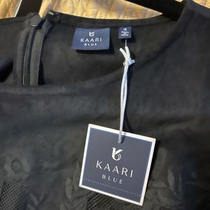 NWT black Kaari blue dress